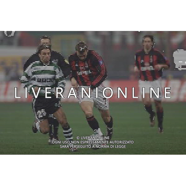 MILANO, 22-11-01 DFP/ MARCO LUSSOSO MILAN - SPORTING LISBONA (COPPA UEFA) NELLA FOTO: ANDRIY SHEVCHENKO AG ALDO LIVERANI S A S