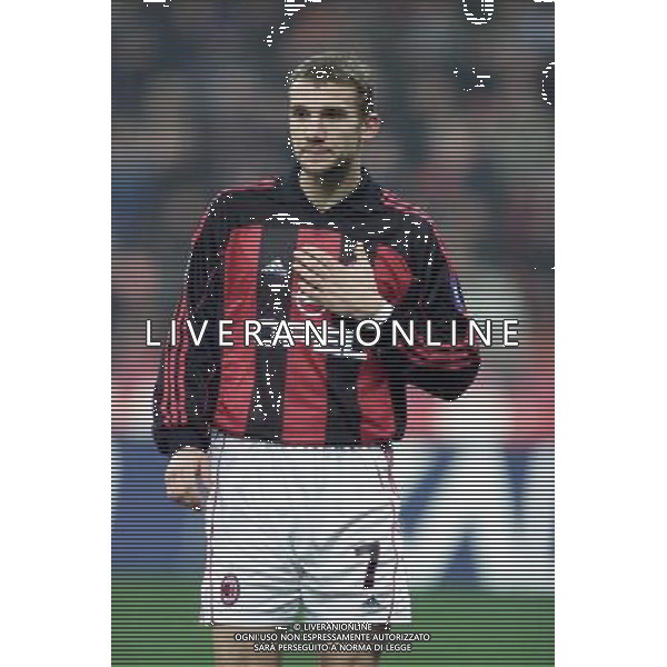 MILANO, 22-11-01 DFP/ MARCO LUSSOSO MILAN - SPORTING LISBONA (COPPA UEFA) NELLA FOTO: ANDRIY SHEVCHENKO AG ALDO LIVERANI S A S