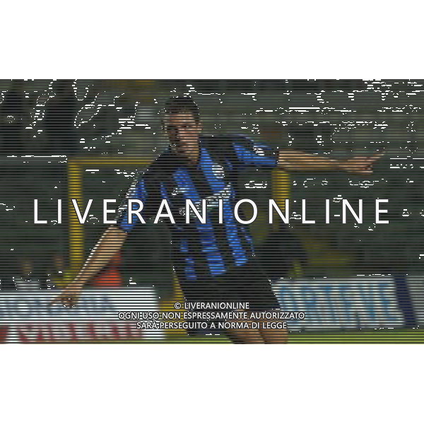 ATALANTA-REGGINA COPPA ITALIA TIM CUP 16/09/04 NELLA FOTO ESULTANZA DOPO IL GOL DI BUDAN FOTO EMILIO ANDREOLI/AGENZIA ALDO LIVERANI