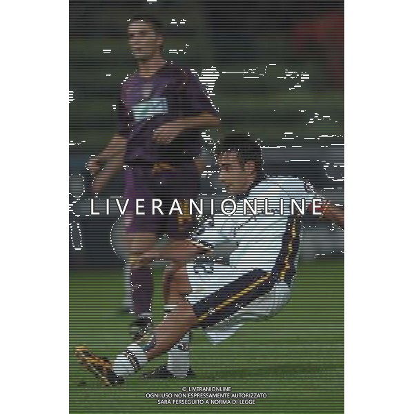 parma-maribor Coppa Uefa 16/08/04 nella foto il gol di marco marchionni foto marco luzzani/ag aldo liverani