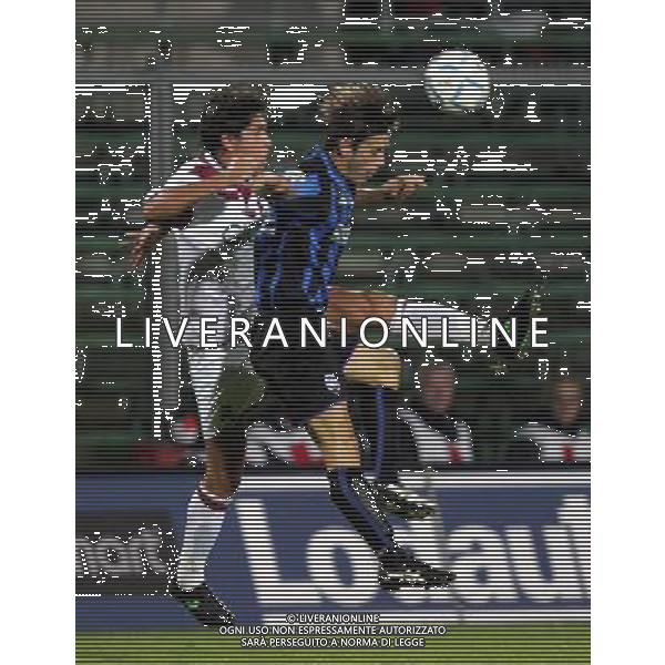 Atalanta-reggina Coppa Italia Tim Cup 16/08/04 nella foto ginapaolo bellini e borriello marco foto emilio andreoli/ag aldo liverani