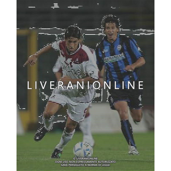 Atalanta-reggina Coppa Italia Tim Cup 16/08/04 nella foto borriello marco foto emilio andreoli/ag aldo liverani