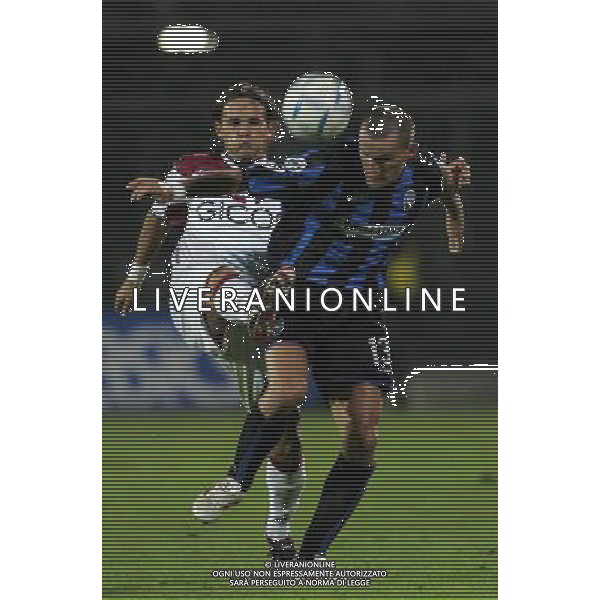 Atalanta-reggina Coppa Italia Tim Cup 16/08/04 nella foto innocenti duccio e veron foto emilio andreoli/ag aldo liverani