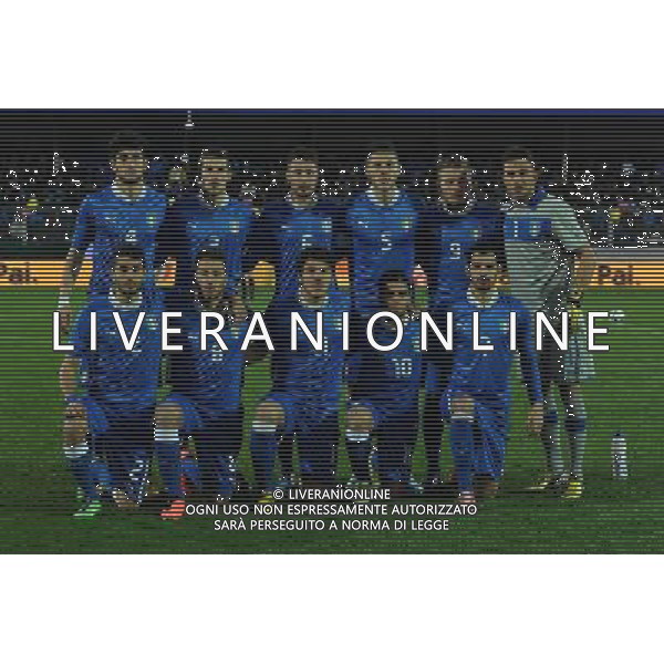 Gara Amichevole Bassano del Grappa - 25.03.2013 Italia-Ucraina U21 Nella Foto:italia squadra formazione:bardi,crimi,biraghi,bianchetti,marrone,regini,saponara,bertolacci,immobile,insigne,paloschi /Ph.Vitez-Ag. Aldo Liverani