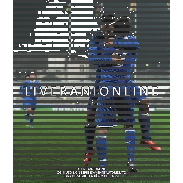 Gara Amichevole Bassano del Grappa - 25.03.2013 Italia-Ucraina U21 Nella Foto:immobile esulta con bertolacci /Ph.Vitez-Ag. Aldo Liverani