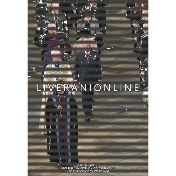 The Prince of Wales and the Duchess of Cornwall arrives for the enthronement service of The Most Reverend Justin Welby as Archbishop of Canterbury at Canterbury Cathedral in Canterbury, Kent. ©photoshot/AGENZIA ALDO LIVERANI SAS - ITALY ONLY - Cerimonia di intronizzazione dell\'arcivescovo di Canterbury Mons. Justin Welby nella Cattedrale di Canterbury, a Canterbury, Kent