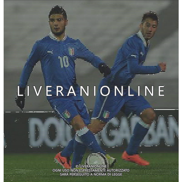 Gara Amichevole Bassano del Grappa - 25.03.2013 Italia-Ucraina U21 Nella Foto:Insigne Lorenzo /Ph.Vitez-Ag. Aldo Liverani