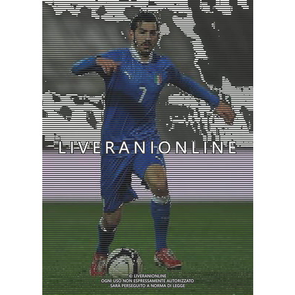 Gara Amichevole Bassano del Grappa - 25.03.2013 Italia-Ucraina U21 Nella Foto:Saponara Riccardo /Ph.Vitez-Ag. Aldo Liverani