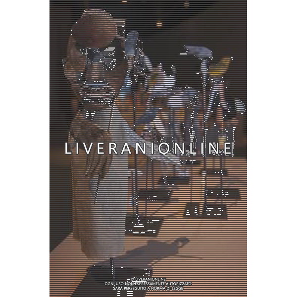 Geoffrey agricoltori  il chirurgo e il fotografo sarˆ mostrato per la prima volta nella sua forma completa. Sviluppato nell\'arco di 3 anni il lavoro consiste di centinaia di marionette, come figure, composte da immagini ricavate da vecchi libri e riviste montate su forme tessuto. La mostra dura dal 26 marzo 2013 - 28 luglio 2013 The Curve, Barbican. Londra ©Photoshot/AGENZIA ALDO LIVERANI SAS-ITALY ONLY - EDITORIAL USE ONLY