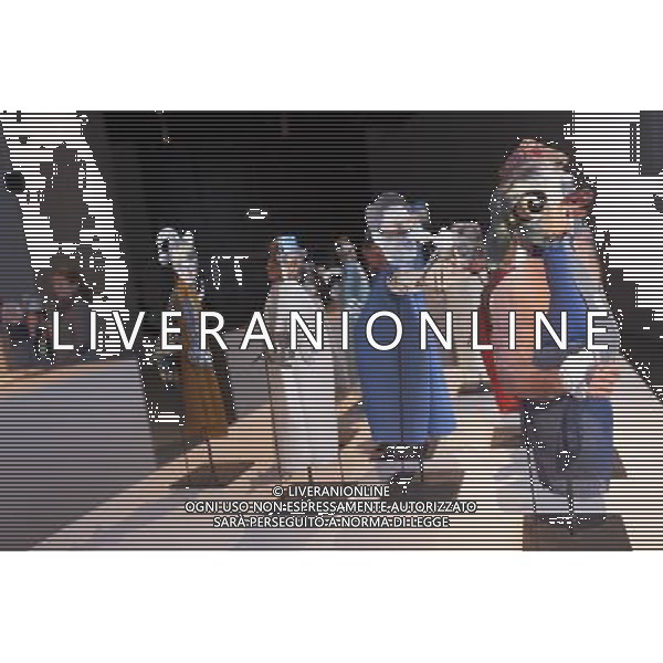 Geoffrey agricoltori  il chirurgo e il fotografo sarˆ mostrato per la prima volta nella sua forma completa. Sviluppato nell\'arco di 3 anni il lavoro consiste di centinaia di marionette, come figure, composte da immagini ricavate da vecchi libri e riviste montate su forme tessuto. La mostra dura dal 26 marzo 2013 - 28 luglio 2013 The Curve, Barbican. Londra ©Photoshot/AGENZIA ALDO LIVERANI SAS-ITALY ONLY - EDITORIAL USE ONLY