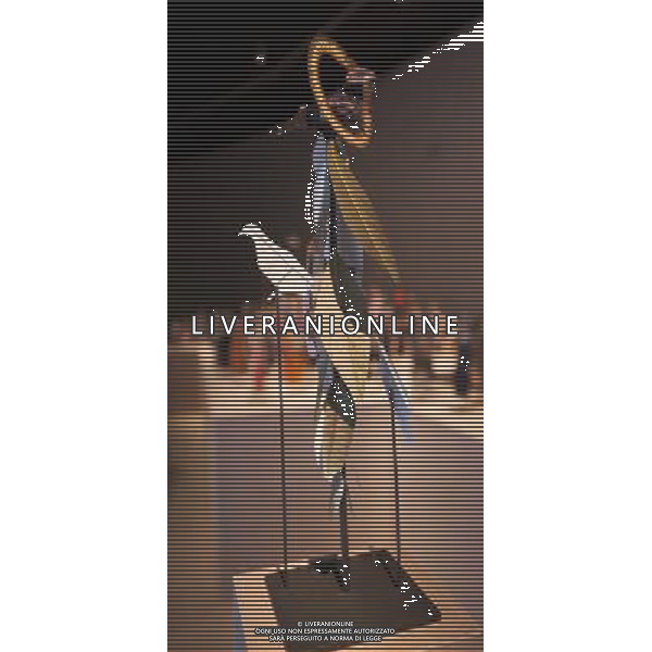 Geoffrey agricoltori  il chirurgo e il fotografo sarˆ mostrato per la prima volta nella sua forma completa. Sviluppato nell\'arco di 3 anni il lavoro consiste di centinaia di marionette, come figure, composte da immagini ricavate da vecchi libri e riviste montate su forme tessuto. La mostra dura dal 26 marzo 2013 - 28 luglio 2013 The Curve, Barbican. Londra ©Photoshot/AGENZIA ALDO LIVERANI SAS-ITALY ONLY - EDITORIAL USE ONLY