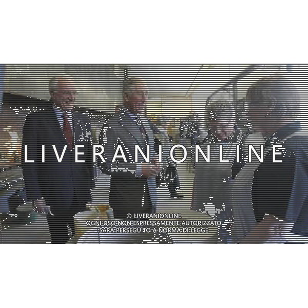 The Prince of Wales during a visit to Bonds Precision Castings, Alston, Cumbria. ©photoshot/AGENZIA ALDO LIVERANI SAS - ITALY ONLY - REALI INGLESI: Il Principe Carlo d\'inghilterra nel corso di una visita a una fabbrica di produzione di pezz di precisione di orologi, Alston, Cumbria.