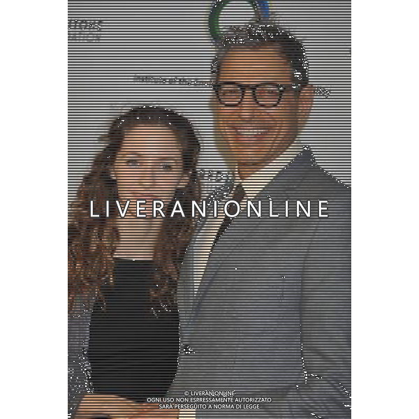 Emilie Livingston and Jeff Goldblum UCLA Institute Of The Environment And Sustainability\'s 2nd Annual \'An Evening Of Environmental Excellence\' at the Home of Jeanne and Anthony Pritzker March 5, 2013 - Beverly Hills, California /AGENZIA ALDO LIVERANI SAS/ITALY ONLY - EDITORIAL USE ONLY