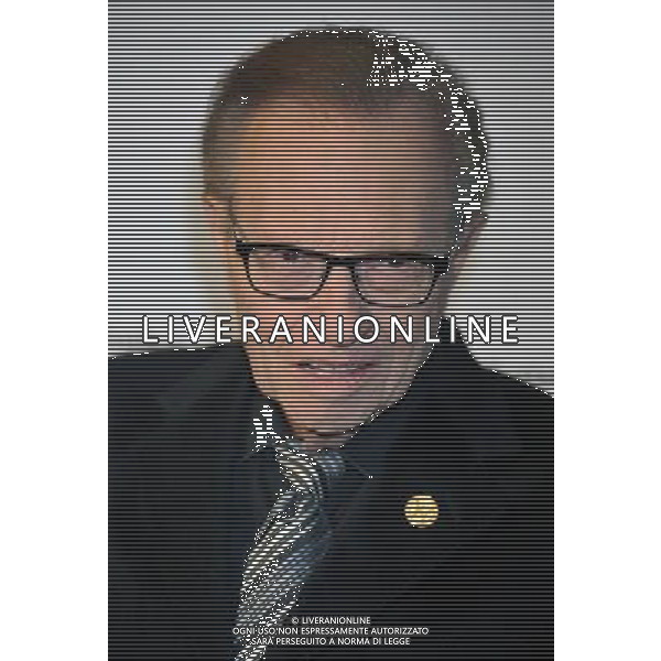 Larry King UCLA Institute Of The Environment And Sustainability\'s 2nd Annual \'An Evening Of Environmental Excellence\' at the Home of Jeanne and Anthony Pritzker March 5, 2013 - Beverly Hills, California /AGENZIA ALDO LIVERANI SAS/ITALY ONLY - EDITORIAL USE ONLY