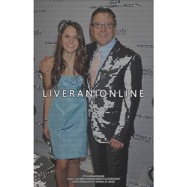 Lindsay Pritzker and father Anthony Pritzker, Chairman UCLA Institute Of The Environment And Sustainability\'s 2nd Annual \'An Evening Of Environmental Excellence\' at the Home of Jeanne and Anthony Pritzker March 5, 2013 - Beverly Hills, California /AGENZIA ALDO LIVERANI SAS/ITALY ONLY - EDITORIAL USE ONLY