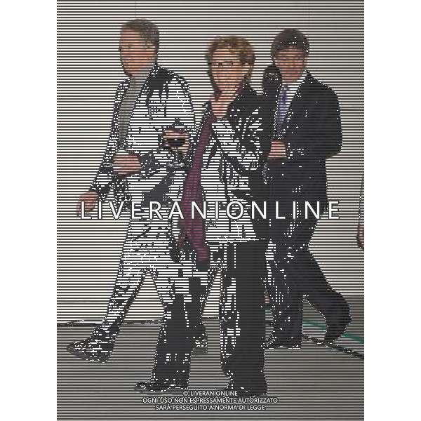 Warren Beatty and wife Annette Bening UCLA Institute Of The Environment And Sustainability\'s 2nd Annual \'An Evening Of Environmental Excellence\' at the Home of Jeanne and Anthony Pritzker March 5, 2013 - Beverly Hills, California /AGENZIA ALDO LIVERANI SAS/ITALY ONLY - EDITORIAL USE ONLY