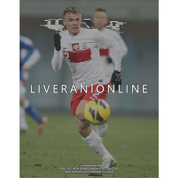 GLIWICE STADION MIEJSKI PRZY ULICY OKRZEI 27.03.2013 PILKA NOZNA 12 TURNIEJ CZTERECH NARODOW POLSKA U20 - WLOCHY U20 NZ FILIP MODELSKI POL FOT MICHAL NOWAK / NEWSPIX.PL GLIWICE 27.03.2013 FOOTBALL 12TH FOUR NATIONS TOURNAMENT POLAND U20 - ITALY U20 FILIP MODELSKI POL MICHAL NOWAK / NEWSPIX.PL --- Newspix.pl AG ALDO LIVERANI S A S ONLY ITALY *** Local Caption *** www.newspix.pl mail us: info@newspix.pl call us: 0048 022 23 22 222 --- Polish Picture Agency by Ringier Axel Springer Poland