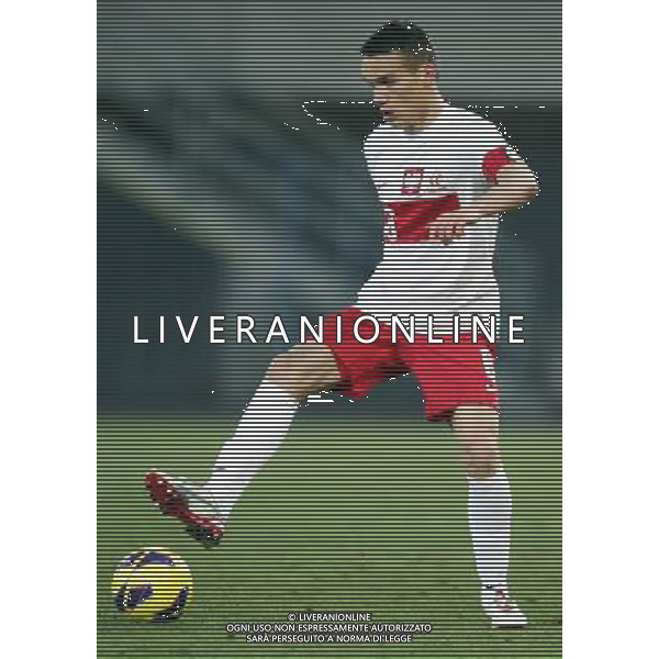 GLIWICE STADION MIEJSKI PRZY ULICY OKRZEI 27.03.2013 PILKA NOZNA 12 TURNIEJ CZTERECH NARODOW POLSKA U20 - WLOCHY U20 NZ SZYMON DREWNIAK POL FOT MICHAL NOWAK / NEWSPIX.PL GLIWICE 27.03.2013 FOOTBALL 12TH FOUR NATIONS TOURNAMENT POLAND U20 - ITALY U20 SZYMON DREWNIAK POL MICHAL NOWAK / NEWSPIX.PL --- Newspix.pl AG ALDO LIVERANI S A S ONLY ITALY *** Local Caption *** www.newspix.pl mail us: info@newspix.pl call us: 0048 022 23 22 222 --- Polish Picture Agency by Ringier Axel Springer Poland