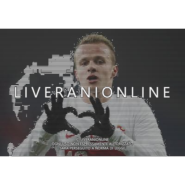 GLIWICE STADION MIEJSKI PRZY ULICY OKRZEI 27.03.2013 PILKA NOZNA 12 TURNIEJ CZTERECH NARODOW POLSKA U20 - WLOCHY U20 NZ RADOSLAW WISNIEWSKI POL BRAMKA GOL RADOSC FOT MICHAL NOWAK / NEWSPIX.PL GLIWICE 27.03.2013 FOOTBALL 12TH FOUR NATIONS TOURNAMENT POLAND U20 - ITALY U20 RADOSLAW WISNIEWSKI POL BRAMKA GOL RADOSC MICHAL NOWAK / NEWSPIX.PL --- Newspix.pl AG ALDO LIVERANI S A S ONLY ITALY *** Local Caption *** www.newspix.pl mail us: info@newspix.pl call us: 0048 022 23 22 222 --- Polish Picture Agency by Ringier Axel Springer Poland