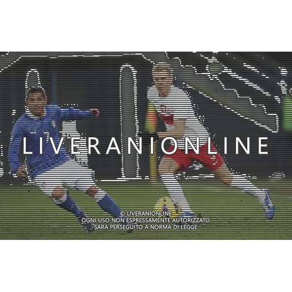 GLIWICE STADION MIEJSKI PRZY ULICY OKRZEI 27.03.2013 PILKA NOZNA 12 TURNIEJ CZTERECH NARODOW POLSKA U20 - WLOCHY U20 NZ GIANLUCA CAPRARI ITA MICHAL KOLODZIEJSKI POL FOT MICHAL NOWAK / NEWSPIX.PL GLIWICE 27.03.2013 FOOTBALL 12TH FOUR NATIONS TOURNAMENT POLAND U20 - ITALY U20 GIANLUCA CAPRARI ITA MICHAL KOLODZIEJSKI POL MICHAL NOWAK / NEWSPIX.PL --- Newspix.pl AG ALDO LIVERANI S A S ONLY ITALY *** Local Caption *** www.newspix.pl mail us: info@newspix.pl call us: 0048 022 23 22 222 --- Polish Picture Agency by Ringier Axel Springer Poland