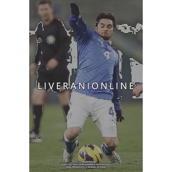 GLIWICE STADION MIEJSKI PRZY ULICY OKRZEI 27.03.2013 PILKA NOZNA 12 TURNIEJ CZTERECH NARODOW POLSKA U20 - WLOCHY U20 NZ ANDREA SCHIAVONE ITA FOT MICHAL NOWAK / NEWSPIX.PL GLIWICE 27.03.2013 FOOTBALL 12TH FOUR NATIONS TOURNAMENT POLAND U20 - ITALY U20 ANDREA SCHIAVONE ITA MICHAL NOWAK / NEWSPIX.PL --- Newspix.pl AG ALDO LIVERANI S A S ONLY ITALY *** Local Caption *** www.newspix.pl mail us: info@newspix.pl call us: 0048 022 23 22 222 --- Polish Picture Agency by Ringier Axel Springer Poland