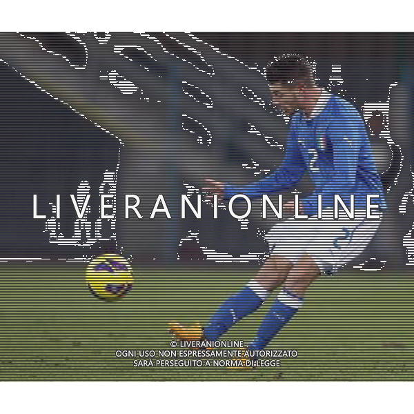 GLIWICE STADION MIEJSKI PRZY ULICY OKRZEI 27.03.2013 PILKA NOZNA 12 TURNIEJ CZTERECH NARODOW POLSKA U20 - WLOCHY U20 NZ STEFANO SABELLI ITA FOT MICHAL NOWAK / NEWSPIX.PL GLIWICE 27.03.2013 FOOTBALL 12TH FOUR NATIONS TOURNAMENT POLAND U20 - ITALY U20 STEFANO SABELLI ITA MICHAL NOWAK / NEWSPIX.PL --- Newspix.pl AG ALDO LIVERANI S A S ONLY ITALY *** Local Caption *** www.newspix.pl mail us: info@newspix.pl call us: 0048 022 23 22 222 --- Polish Picture Agency by Ringier Axel Springer Poland