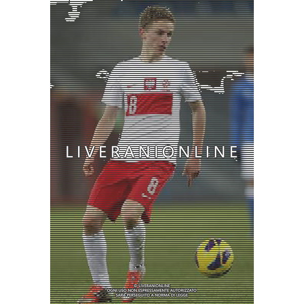 GLIWICE STADION MIEJSKI PRZY ULICY OKRZEI 27.03.2013 PILKA NOZNA 12 TURNIEJ CZTERECH NARODOW POLSKA U20 - WLOCHY U20 NZ MATEUSZ SZWOCH POL FOT MICHAL NOWAK / NEWSPIX.PL GLIWICE 27.03.2013 FOOTBALL 12TH FOUR NATIONS TOURNAMENT POLAND U20 - ITALY U20 MATEUSZ SZWOCH POL MICHAL NOWAK / NEWSPIX.PL --- Newspix.pl AG ALDO LIVERANI S A S ONLY ITALY *** Local Caption *** www.newspix.pl mail us: info@newspix.pl call us: 0048 022 23 22 222 --- Polish Picture Agency by Ringier Axel Springer Poland