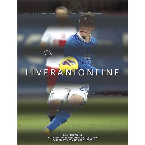 GLIWICE STADION MIEJSKI PRZY ULICY OKRZEI 27.03.2013 PILKA NOZNA 12 TURNIEJ CZTERECH NARODOW POLSKA U20 - WLOCHY U20 NZ ANDREA BELLOTTI ITA FOT MICHAL NOWAK / NEWSPIX.PL GLIWICE 27.03.2013 FOOTBALL 12TH FOUR NATIONS TOURNAMENT POLAND U20 - ITALY U20 ANDREA BELLOTTI ITA MICHAL NOWAK / NEWSPIX.PL --- Newspix.pl AG ALDO LIVERANI S A S ONLY ITALY *** Local Caption *** www.newspix.pl mail us: info@newspix.pl call us: 0048 022 23 22 222 --- Polish Picture Agency by Ringier Axel Springer Poland