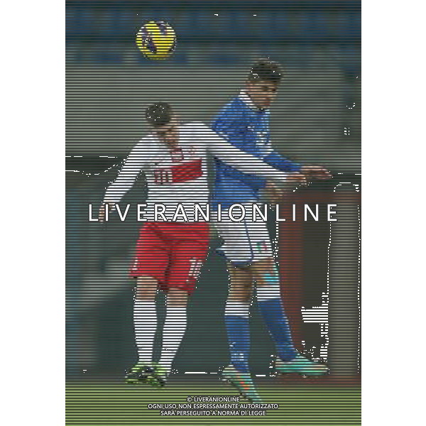 GLIWICE STADION MIEJSKI PRZY ULICY OKRZEI 27.03.2013 PILKA NOZNA 12 TURNIEJ CZTERECH NARODOW POLSKA U20 - WLOCHY U20 NZ MICHAL CHRAPEK POL LUCA ANTEI ITA FOT MICHAL NOWAK / NEWSPIX.PL GLIWICE 27.03.2013 FOOTBALL 12TH FOUR NATIONS TOURNAMENT POLAND U20 - ITALY U20 MICHAL CHRAPEK POL LUCA ANTEI ITA MICHAL NOWAK / NEWSPIX.PL --- Newspix.pl AG ALDO LIVERANI S A S ONLY ITALY *** Local Caption *** www.newspix.pl mail us: info@newspix.pl call us: 0048 022 23 22 222 --- Polish Picture Agency by Ringier Axel Springer Poland