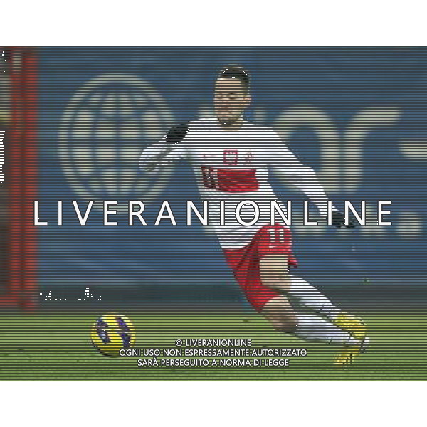 GLIWICE STADION MIEJSKI PRZY ULICY OKRZEI 27.03.2013 PILKA NOZNA 12 TURNIEJ CZTERECH NARODOW POLSKA U20 - WLOCHY U20 NZ PIOTR CEGLARZ POL FOT MICHAL NOWAK / NEWSPIX.PL GLIWICE 27.03.2013 FOOTBALL 12TH FOUR NATIONS TOURNAMENT POLAND U20 - ITALY U20 PIOTR CEGLARZ POL MICHAL NOWAK / NEWSPIX.PL --- Newspix.pl AG ALDO LIVERANI S A S ONLY ITALY *** Local Caption *** www.newspix.pl mail us: info@newspix.pl call us: 0048 022 23 22 222 --- Polish Picture Agency by Ringier Axel Springer Poland