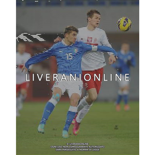 27.03.2013 GLIWICE PILKA NOZNA TURNIEJ CZTERECH NARODOW U20 POLSKA - U20 WLOCHY FOUR NATIONS TOURNAMENT 2012/2013 U20 POLAND - U20 ITALY N/Z LUCA ANTEI PIOTR PARZYSZEK FOTO NORBERT BARCZYK / PRESSFOCUS NEWSPIXPL --- Newspix.pl AG ALDO LIVERANI S A S ONLY ITALY *** Local Caption *** www.newspix.pl mail us: info@newspix.pl call us: 0048 022 23 22 222 --- Polish Picture Agency by Ringier Axel Springer Poland