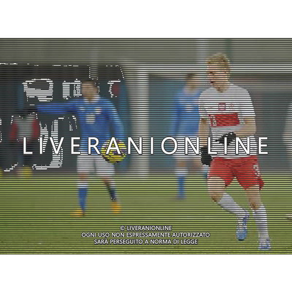 27.03.2013 GLIWICE PILKA NOZNA TURNIEJ CZTERECH NARODOW U20 POLSKA - U20 WLOCHY FOUR NATIONS TOURNAMENT 2012/2013 U20 POLAND - U20 ITALY N/Z MICHAL KOLODZIEJSKI FOTO NORBERT BARCZYK / PRESSFOCUS NEWSPIXPL --- Newspix.pl AG ALDO LIVERANI S A S ONLY ITALY *** Local Caption *** www.newspix.pl mail us: info@newspix.pl call us: 0048 022 23 22 222 --- Polish Picture Agency by Ringier Axel Springer Poland