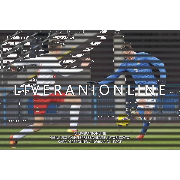 2013.03.27 TURNIEJ CZTERECH NARODOW 2013 GLIWICE MECZ POLSKA - WLOCHY U-20, POLAND -ITALY N/Z GIACOMO BERETTA FOT RAFAL RUSEK / PREESSFOCUS NEWSPIXPL --- Newspix.pl AG ALDO LIVERANI S A S ONLY ITALY *** Local Caption *** www.newspix.pl mail us: info@newspix.pl call us: 0048 022 23 22 222 --- Polish Picture Agency by Ringier Axel Springer Poland