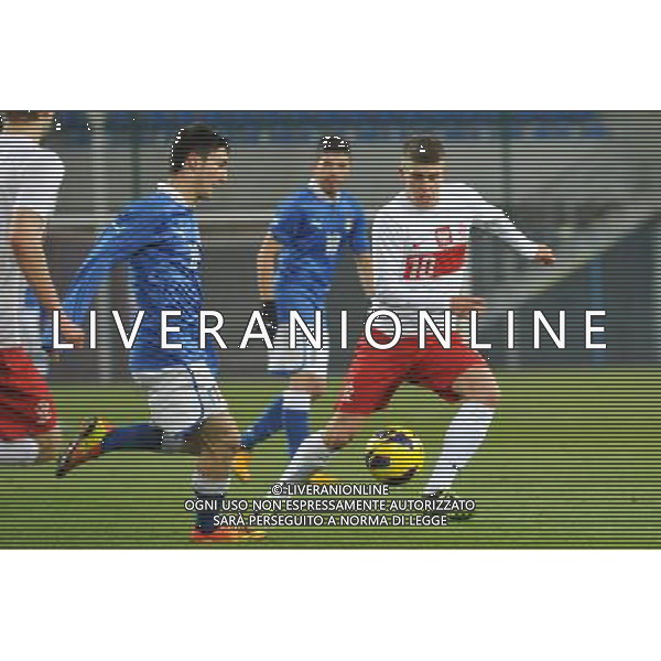 2013.03.27 TURNIEJ CZTERECH NARODOW 2013 GLIWICE MECZ POLSKA - WLOCHY U-20, POLAND -ITALY N/Z MICHAL CHRAPEK FOT RAFAL RUSEK / PREESSFOCUS NEWSPIXPL --- Newspix.pl AG ALDO LIVERANI S A S ONLY ITALY *** Local Caption *** www.newspix.pl mail us: info@newspix.pl call us: 0048 022 23 22 222 --- Polish Picture Agency by Ringier Axel Springer Poland