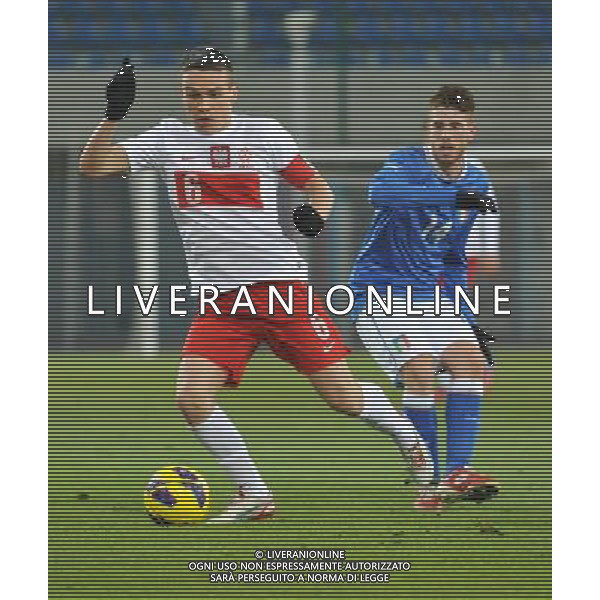 2013.03.27 TURNIEJ CZTERECH NARODOW 2013 GLIWICE MECZ POLSKA - WLOCHY U-20, POLAND -ITALY N/Z SZYMON DREWNIAK FOT RAFAL RUSEK / PREESSFOCUS NEWSPIXPL --- Newspix.pl AG ALDO LIVERANI S A S ONLY ITALY *** Local Caption *** www.newspix.pl mail us: info@newspix.pl call us: 0048 022 23 22 222 --- Polish Picture Agency by Ringier Axel Springer Poland