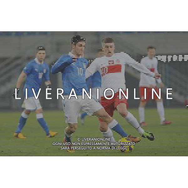 2013.03.27 TURNIEJ CZTERECH NARODOW 2013 GLIWICE MECZ POLSKA - WLOCHY U-20, POLAND -ITALY N/Z MICHAL CHRAPEK FOT RAFAL RUSEK / PREESSFOCUS NEWSPIXPL --- Newspix.pl AG ALDO LIVERANI S A S ONLY ITALY *** Local Caption *** www.newspix.pl mail us: info@newspix.pl call us: 0048 022 23 22 222 --- Polish Picture Agency by Ringier Axel Springer Poland