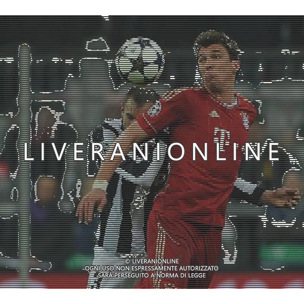 UEFA Champions League 2012/2013 Quarti di Finale Ritorno Monaco di Baviera (Germania) - 02.04.2013 Bayern Monaco-Juventus Nella Foto:mandzukic chiellini /Ph.Vitez-Ag. Aldo Liverani