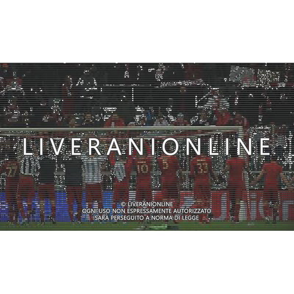 UEFA Champions League 2012/2013 Quarti di Finale Ritorno Monaco di Baviera (Germania) - 02.04.2013 Bayern Monaco-Juventus Nella Foto:Bayern Squadra esulta a fine partita /Ph.Vitez-Ag. Aldo Liverani