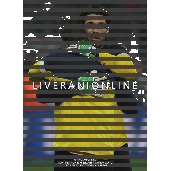 UEFA Champions League 2012/2013 Quarti di Finale Ritorno Monaco di Baviera (Germania) - 02.04.2013 Bayern Monaco-Juventus Nella Foto:Buffon Gianluigi e Marco Storari /Ph.Vitez-Ag. Aldo Liverani