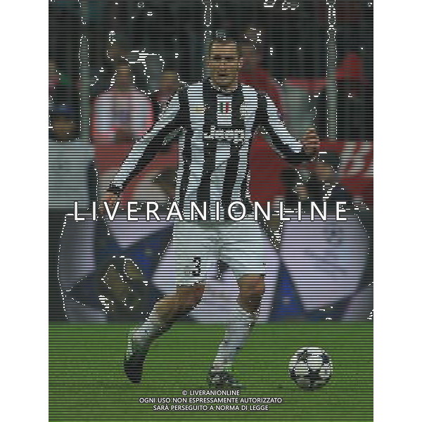 UEFA Champions League 2012/2013 Quarti di Finale Ritorno Monaco di Baviera (Germania) - 02.04.2013 Bayern Monaco-Juventus Nella Foto:Chiellini Giorgio /Ph.Vitez-Ag. Aldo Liverani