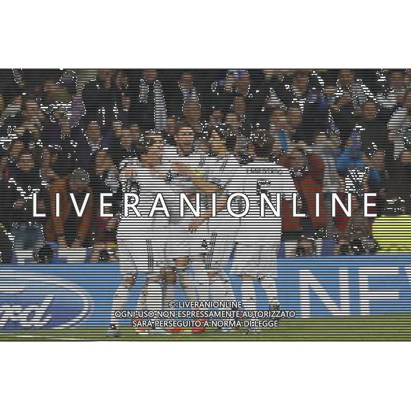 Real Madrid\'s Cristiano Ronaldo goal during quarter finals CHampions League match on March 3rd 2013. Photo: Cesar Cebolla / ALFAQUI AG ALDO LIVERANI S A S ONLY ITALY