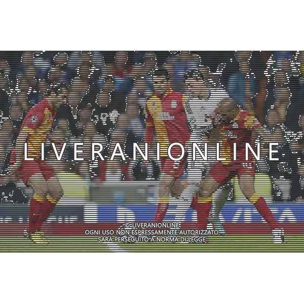 Real Madrid\'s Mesut Ozil and Galatasaray\'s Felipe Melo during quarter finals CHampions League match on March 3rd 2013. Photo: Cesar Cebolla / ALFAQUI AG ALDO LIVERANI S A S ONLY ITALY