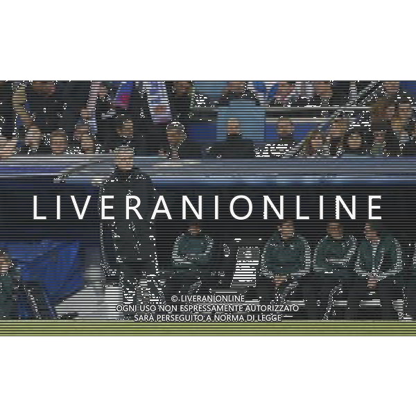 Real Madrid\'s Jose Mourinho during quarter finals CHampions League match on March 3rd 2013. Photo: Cesar Cebolla / ALFAQUI AG ALDO LIVERANI S A S ONLY ITALY