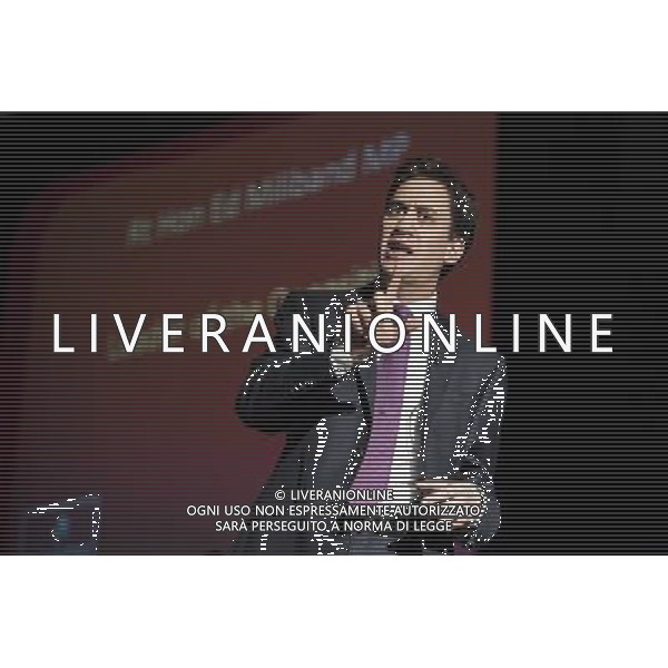 Rt Hon Ed Miliband MP, Leader of the Opposition, speaks at the British Chamber of Commerce conference in London. /AGENZIA ALDO LIVERANI SAS/ITALY ONLY - EDITORIAL USE ONLY