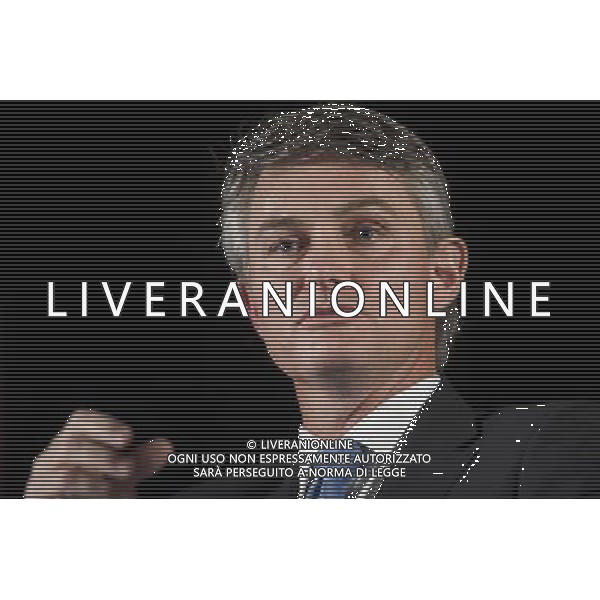 John Telling, Corporate Affairs Director, MITIE, speaks at the British Chamber of Commerce conference in London. /AGENZIA ALDO LIVERANI SAS/ITALY ONLY - EDITORIAL USE ONLY