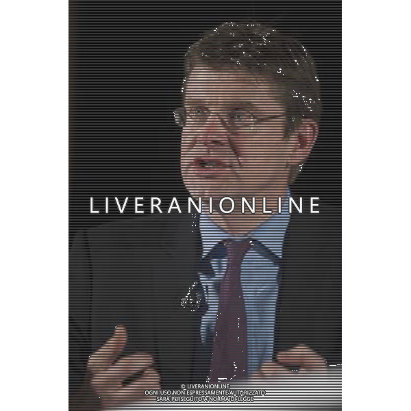 Rt Hon Greg Clark MP, Financial secretary to the Treasury, speaks at the British Chamber of Commerce conference in London.] /AGENZIA ALDO LIVERANI SAS/ITALY ONLY - EDITORIAL USE ONLY
