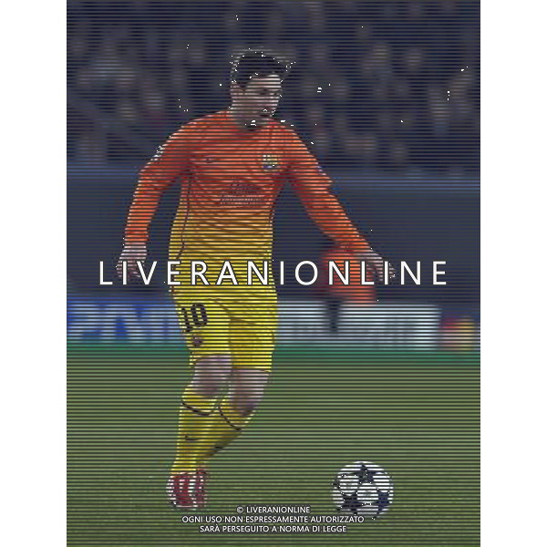 Parc des Princes, Paris St Germain v Barcelona (2-2) Champions League Quarter Final 1st Leg 02/04/2013 Lionel Messi (Barcelona) Photo: Roger Parker Fotosports International ©PHOTOSHOT/AGENZIA ALDO LIVERANI SAS - ITALY ONLY - EDITORIAL USE ONLY PSG Paris Saint Germain FC - FC Barcellona Gara di andata di UEFA Champions League quarti di finale allo stadio Parc des Princes a Parigi, Francia 2 aprile 2013