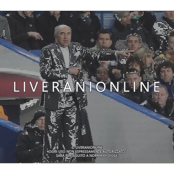 Rubin Kazan\'s Kurban Berdyev gives instructions to his players. Chelsea beat Rubin Kazan 3:1 Chelsea 04/04/13 Chelsea V Rubin Kazan 04/04/13 Europa League Quarter Final 1st Leg Photo: Richard Washbrooke Fotosports International ©PHOTOSHOT/AGENZIA ALDO LIVERANI SAS - ITALY ONLY - EDITORIAL USE ONLY Chelsea Vs Rubin Kazan Quarti di finale andata Europa League 04 aprile 2013
