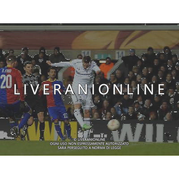 Glfi Sigurdsson Scores 2nd goal Tottenham Hotspur 2012/13 Tottenham Hotspur V FC Basel 04/04/13 UEFA Europa League Photo: Robin Parker Fotosports International ©PHOTOSHOT/AGENZIA ALDO LIVERANI SAS - ITALY ONLY - EDITORIAL USE ONLY Tottenham Hotspur Vs FC Basilea Quarti di finale andata UEFA Europa League 04 aprile 2013