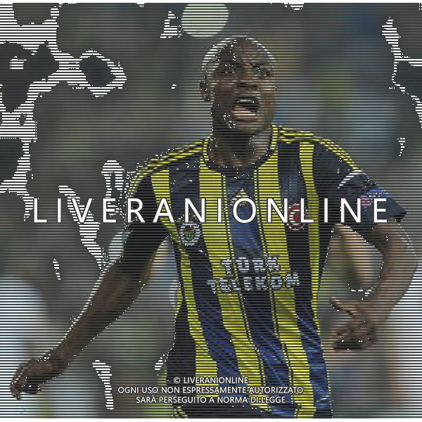 UEFA Europa League Quarterfinal match between Fenerbahce and Lazio at Sukru Saracoglu Stadium in Istanbul on April 4, 2013 Match scored: Fenerbahce 2 - Lazio 0 Pictured: Pierre Webo of Fenerbahce. PILKA NOZNA LIGA EUROPY SEZON 2012/2013 FOT.SESKIM PHOTO/NEWSPIX.PL TURKEY, GERMANY, AUSTRIA AND UK OUT !!! --- Newspix.pl AG ALDO LIVERANI S A S ONLY ITALY *** Local Caption *** www.newspix.pl mail us: info@newspix.pl call us: 0048 022 23 22 222 --- Polish Picture Agency by Ringier Axel Springer Poland